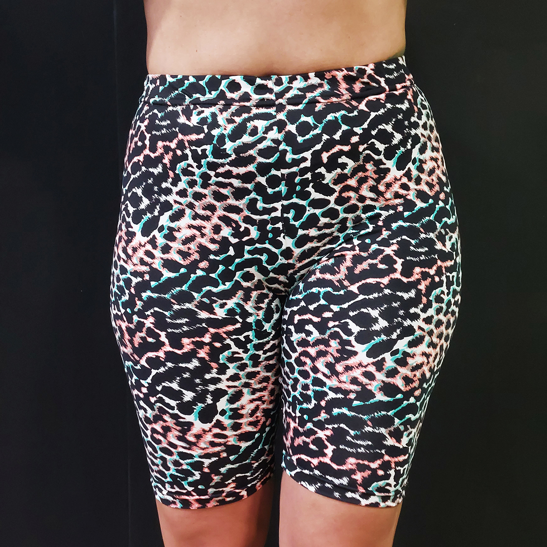 bikers colorful leopard