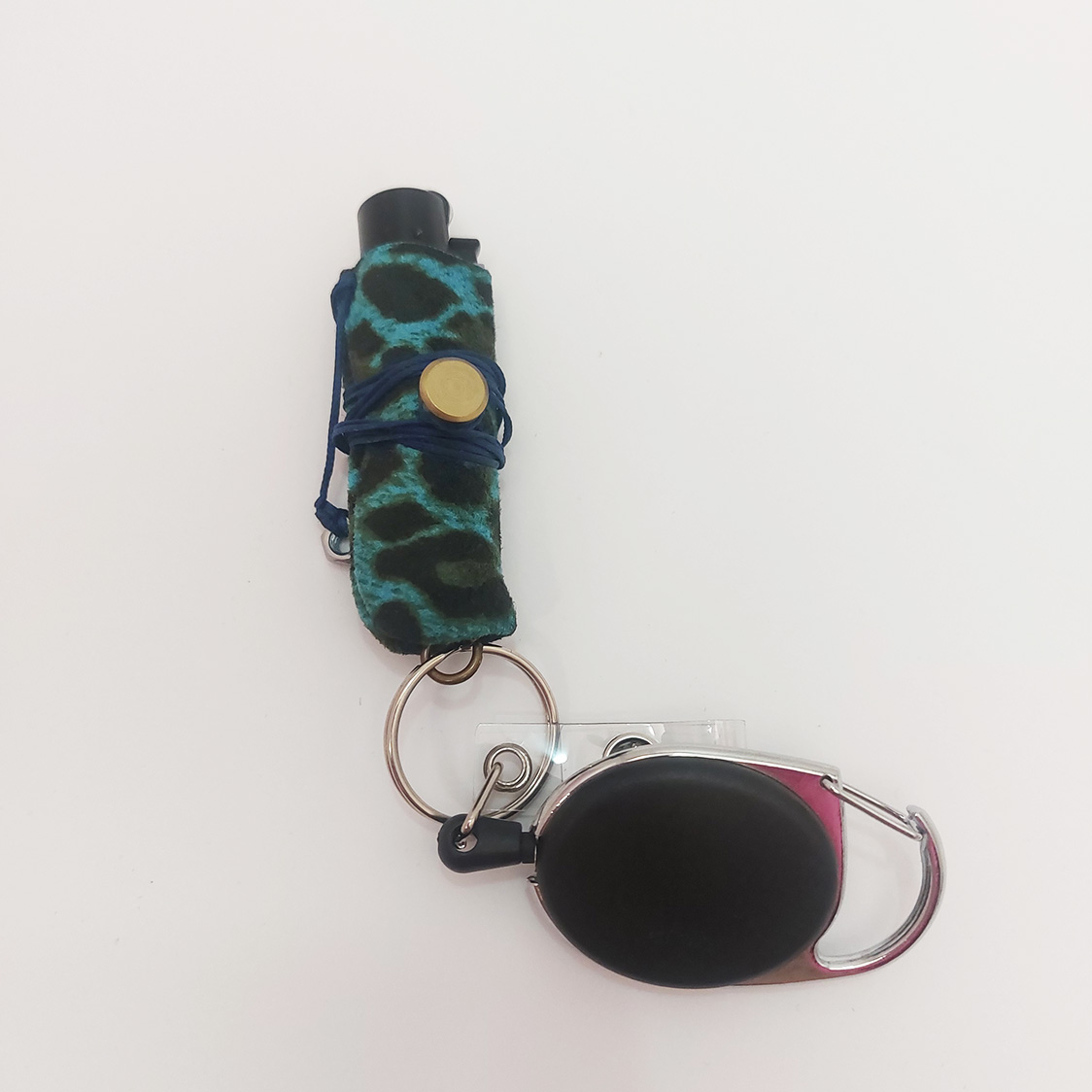 leoprad blue lighter holder